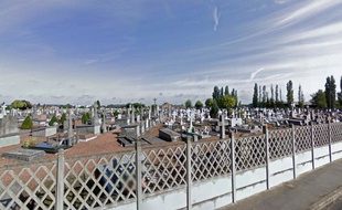 Le cimetière d'Onnaing, dans le Nord.