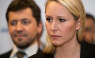 Marion Maréchal-Le Pen, candidate FN en PACA, le 28 novembre 2015 à Marseille