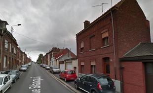 La rue Blanqui, à Denain, près de Valenciennes.