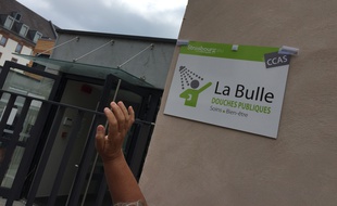 Le local La Bulle. Strasbourg le 16 juillet 2019.