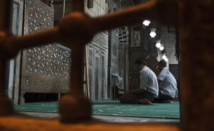 Le 25 septembre 2012. Illustration pendant une prière dans une mosquée. A.Gelebart / 20 Minutes (archive)