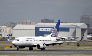 Un avion d'United Airlines.