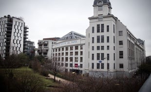 Les locaux de Paris Diderot, de l'université de Paris, le 30 janvier 2020.