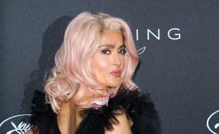 Salma Hayek à Cannes le 21 mai 2017.