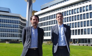 Pascal Martin, président d'Armorgreen, et Vincent Legendre, co-gérant du groupe familial.