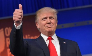 Le milliardaire américain et candidat républicain à la Maison Blanche Donald Trump, le 6 août 2015 à Cleveland, aux Etats-Unis
