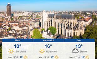 Météo Nantes: Prévisions du dimanche 24 octobre 2021