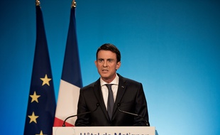 Manuel Valls, Premier ministre, le 13 décembre 2015 à Paris.