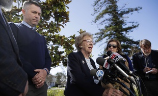 Eva Schloss, la belle-fille du père d'Anne Frank a rencontré, des lycéens californiens qui s'étaient pris en photo en train de faire le salut nazi.