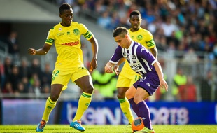 Birama Touré, le milieu de terrain du FC Nantes, à Toulouse la saison dernière.
