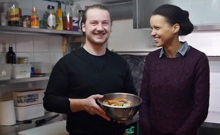 Elodie Letombe et Charles Muller, fondateurs de Riposte.