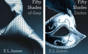 Les deux premiers tomes de la saga érotique à succès de E.L. James.