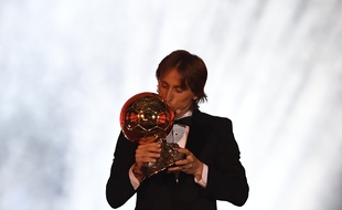 Luka Modric et son nouveau joujou