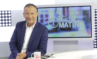 Laurent Bignolas présente « Télématin » sur France 2.