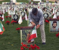 Mandatory Credit: Photo by Stephen Shaver/Shutterstock (13611856e)  A photo exhibition of Iranians killed in past protests, according to the Organization of Iranian American Communities (OIAC) is set up on Capitol Hill and the National Mall on November 6, 2022 in Washington D.C.. The exhibition showcases ongoing human rights violations in Iran.  The United States will work to remove Iran from the UN Commission on the Status of Women, US Vice President Kamala Harris announced last week.  Photo exhibit of Iranians killed during protests, Washington DC, USA - 06 Nov 2022/shutterstock_editorial_Photo_exhibit_of_Iranians_kill_13611856e//2211070930