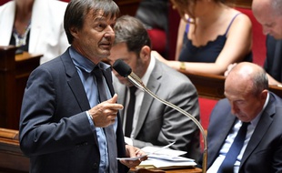 Nicolas Hulot à l'Assemblée nationale, le 27 juin 2018.