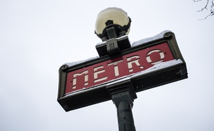 Une station de métro à Paris. (Illustration)