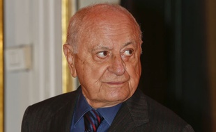 Pierre Bergé à Paris le 26 septembre 2014