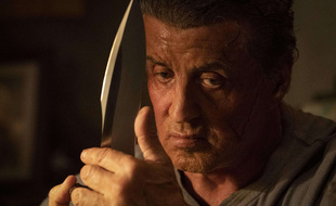 Sylvester Stallone dans le rôle de John Rambo.