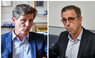 Nicolas Florian et Pierre Hurmic.
