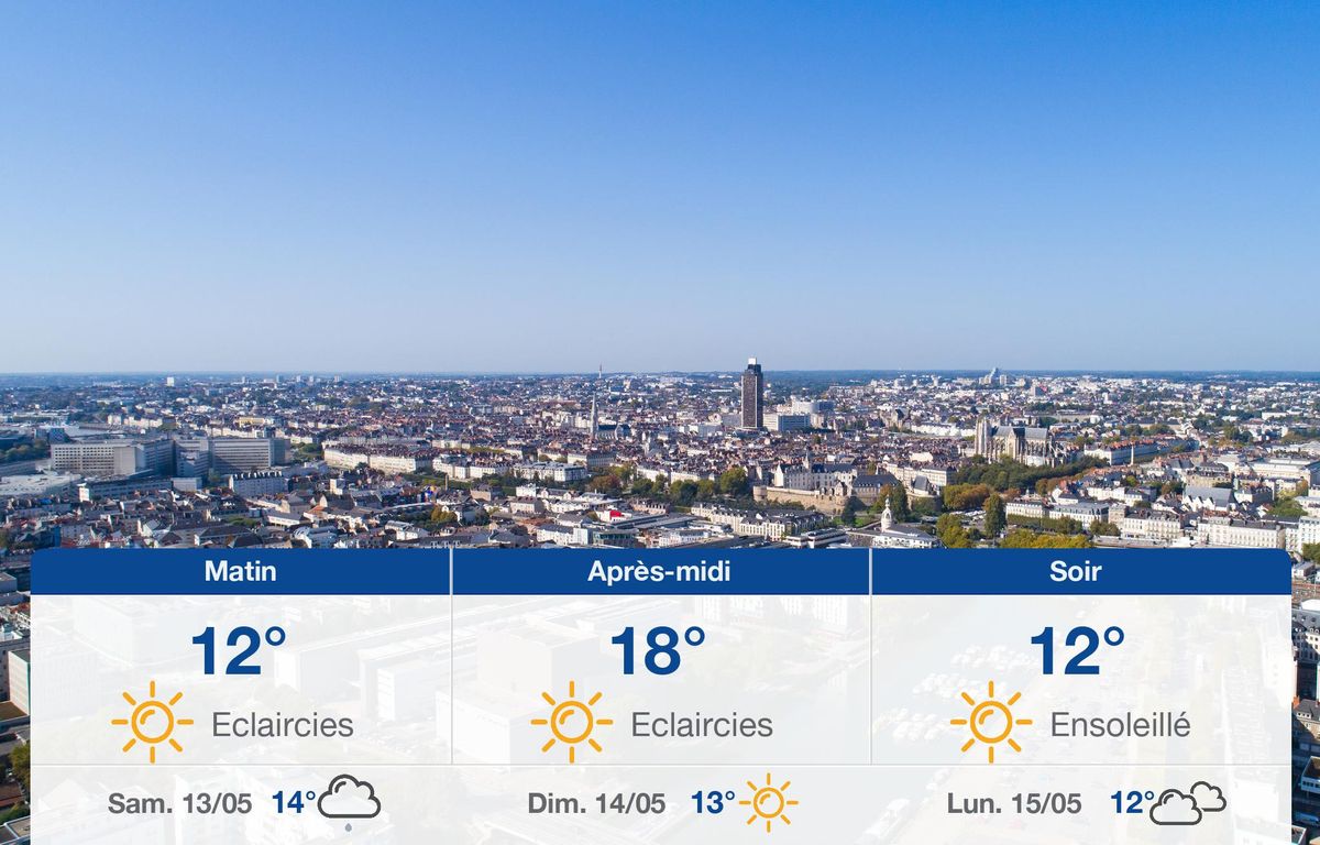 Météo Nantes: prévisions du vendredi 12 mai 2023