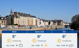 Météo Le Mans: Prévisions du mercredi 12 février 2020