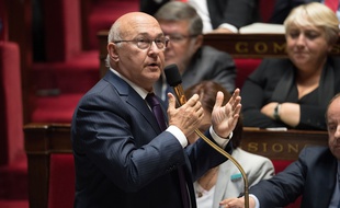 Le ministre de l'Economie Michel Sapin a porté le texte anti-corrupion face aux parlementaires.