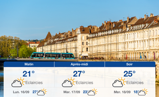 Météo Besançon: Prévisions du dimanche 15 septembre 2019