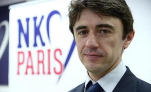 Le porte-parole du groupe UDI-Modem Yann Wehrling au Conseil de Paris, le 7 janvier 2014