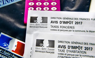 Un avis d'imposition - Illustration