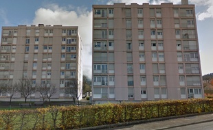 L'immeuble où un incendie s'est déclaré rue de la Pelouse à Besançon. Capture d'écran Google street view, Google Map