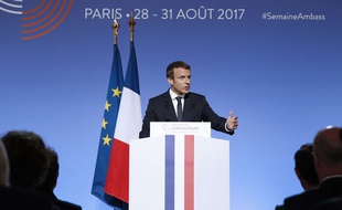 Le chef de l'Etat Emmanuel Macron a présenté les grandes lignes de sa diplomatie.