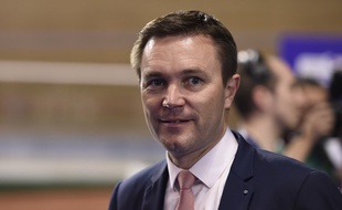 David Lappartient, ancien boss de la Fédération française de cyclisme et candidat à la présidence de l'UCI, ici le 1er octobre 2016.