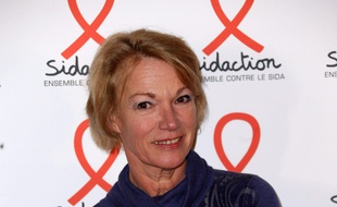 Brigitte Lahaie, photographiée à paris le 7 mars 2016.