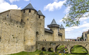 La Cité médiévale de Carcassonne.
