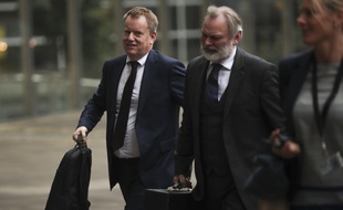 Le négociateur britannique sur le Brexit, David Frost, le 16 octobre 2019.