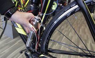 Le système de moteur électrique pour vélos Vivax est (presque) totalement indétectable.