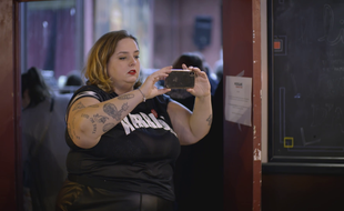 Daria Marx dans le documentaire «Ma vie en gros», sur France 2