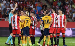 Antoine Griezmann expulsé