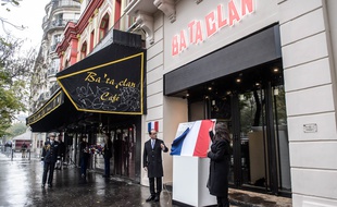 La dernière des six plaques commémoratives révélées est celle du Bataclan.