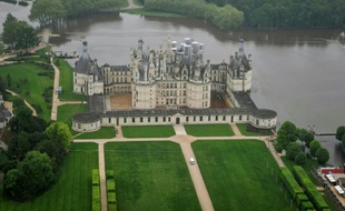 Le château de Chambord, le 2 juin 2016