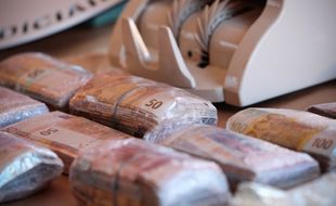 Des billets de banque liés au trafic de drogue (image d'illustration).