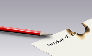 Photo d'illustration sur le thème de la liberté d'expression