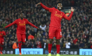 Daniel Sturridge a fait danser Tottenham en inscrivant un doublé pour Liverpool en 8e de finale de la Coupe de la Ligue anglaise.