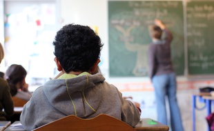 Illustration d'une école primaire.
