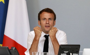 Emmanuel Macron, le 6 mai 2020.
