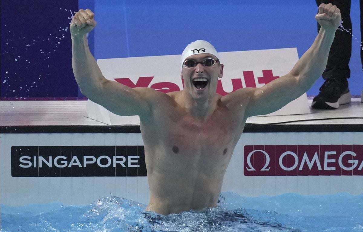 Mondiaux de natation : Enorme, Maxime Grousset remporte une deuxième médaille d'or sur 100m papillon