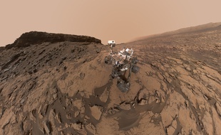 Un «selfie» pris par Curiosity en septembre.
