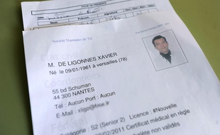 La fiche de renseignement policière de Xavier Dupont de Ligonnès en 2011. (archives)