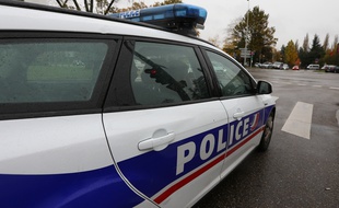 Strasbourg le 05 novembre 2014. Illustration. Une voiture de la police nationale.